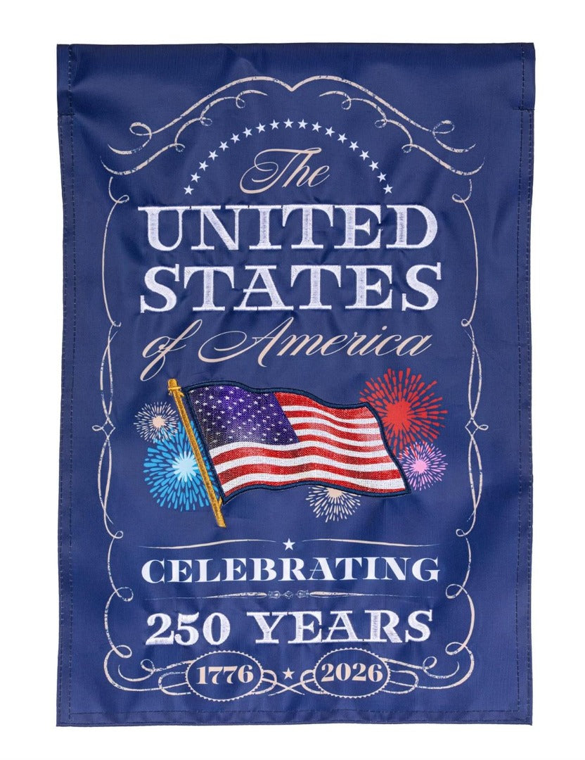 250th Anniversary Celebration 2 Sided Garden Flag