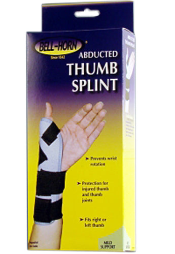 Abducted Thumb Splint - Universal Size Up to 11.5" - Arthritis, Sprains & Gamekeeper's Thumb Support