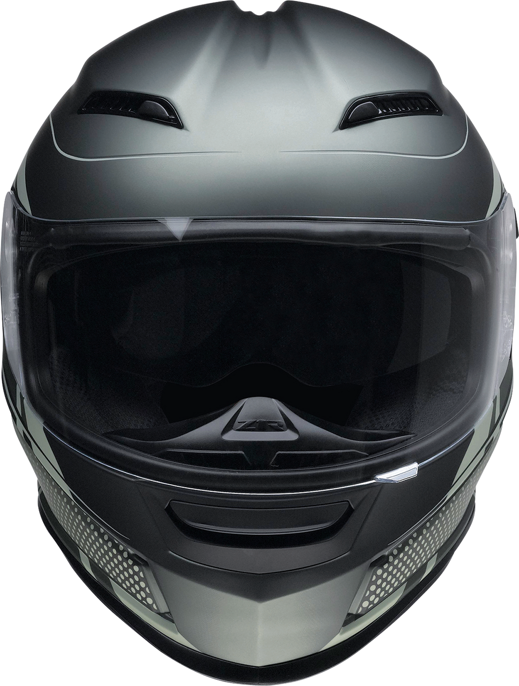 Z1R, Z1R Jackal Helmet Dark Matter Green Small 0101-14856 – Aerodynamic Motorcycle Helmet with Advanced Ventilation and Anti-Fog Shield