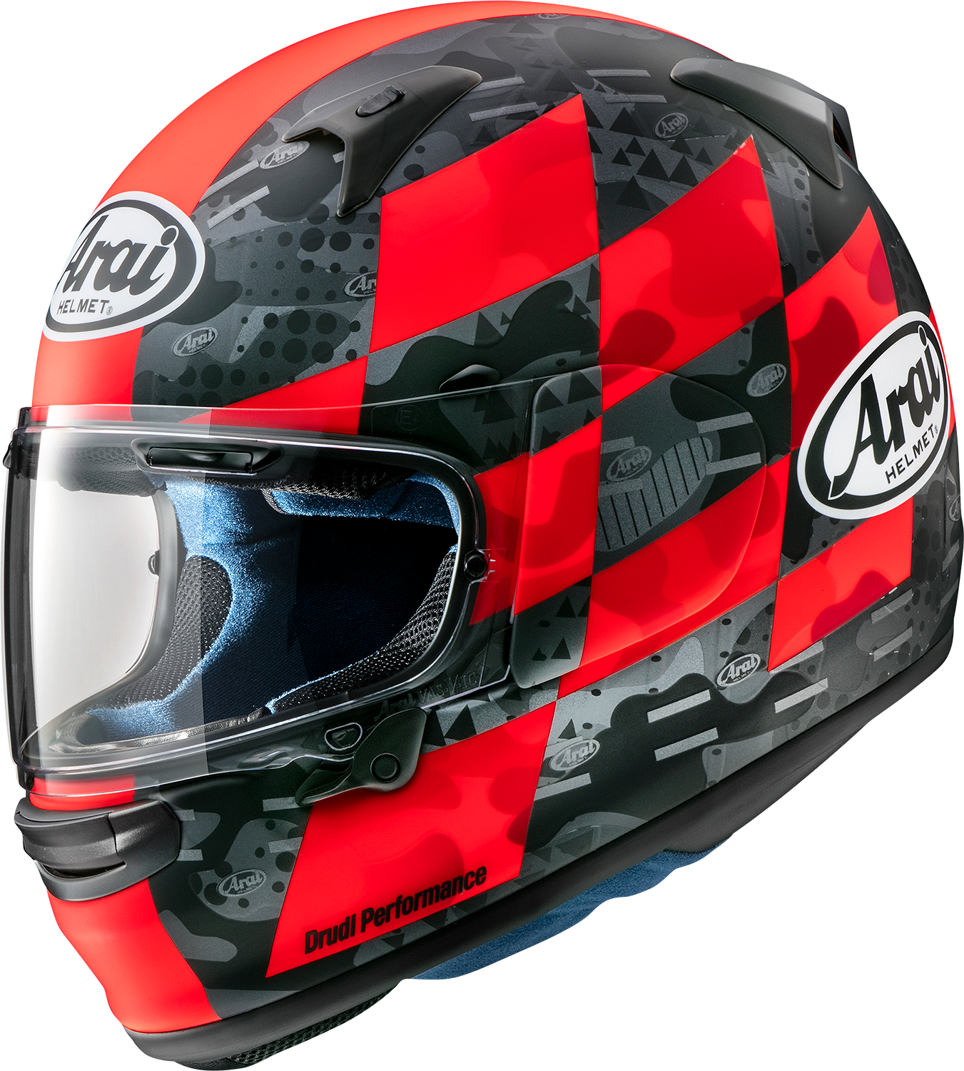 ARAI HELMETS, ARAI HELMETS Regent-X Helmet - Patch - Red Frost - XS (Part Number: 0101-15833)