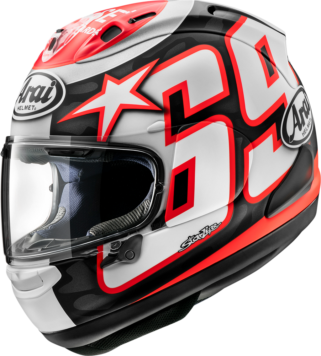 ARAI HELMETS, ARAI Helmets Corsair-X Nicky Reset Frost Helmet XL - Advanced Motorcycle Safety and Comfort