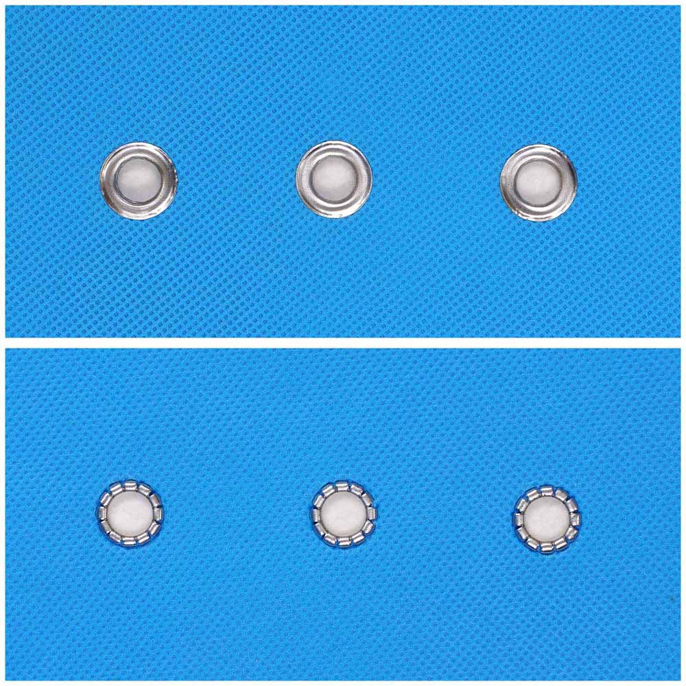 Yescom Semi-auto Grommet Tool Machine w/ 10000pc #2 Nickel Grommets