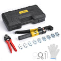 Yescom Hydraulic Cable Terminal Wire Crimping Tool 10-Ton 9pcs