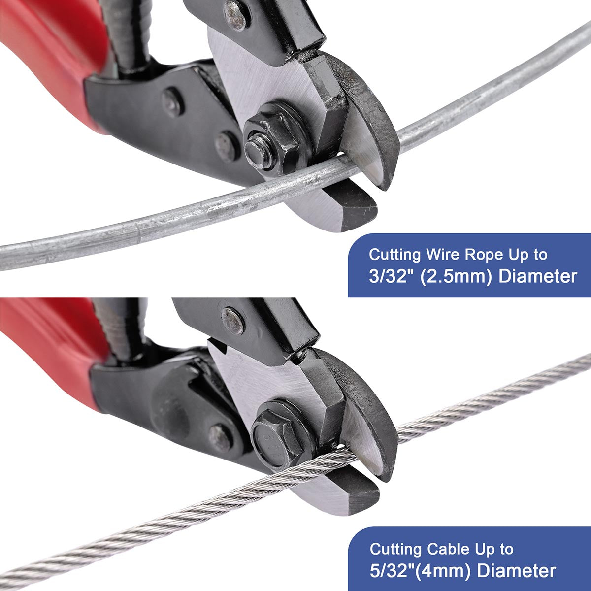 Yescom Hydraulic Cable Terminal Wire Crimping Tool 10-Ton 9pcs