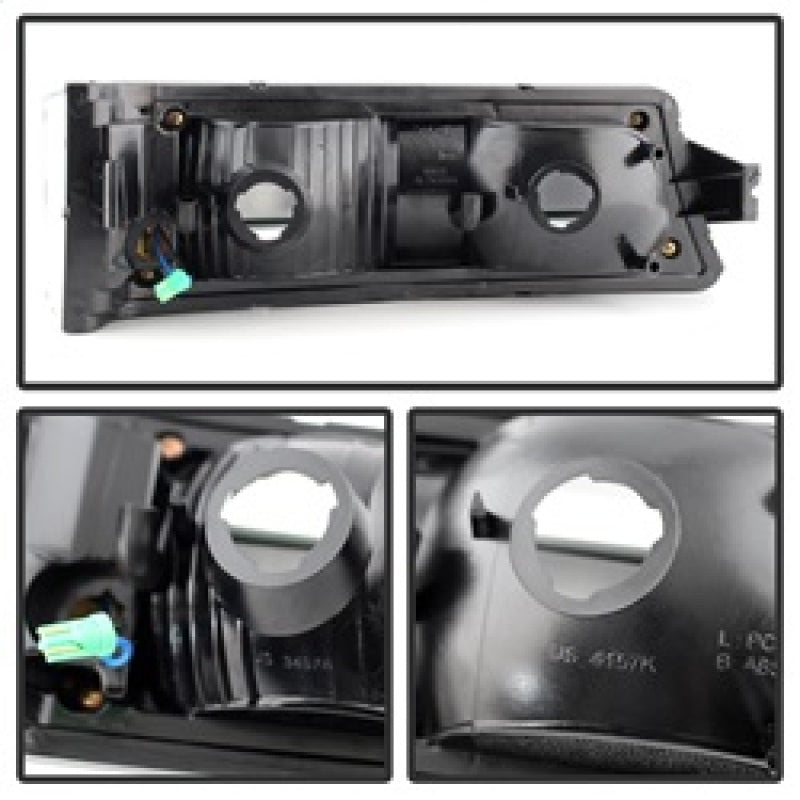 SPYDER Xtune Chevy Silverado 03-06 / Avalanche 02-06 LED Bumper Lights Chrome CBL-JH-CS03-LED-C 9027499