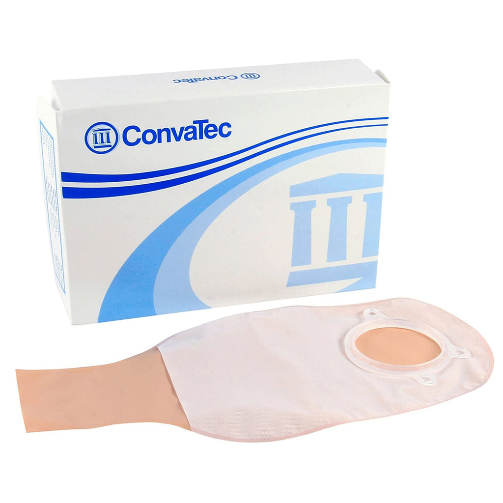 Sur-Fit Natura® Opaque Colostomy Pouch, 12-Inch Length, 2¼ Inch Flange 401935