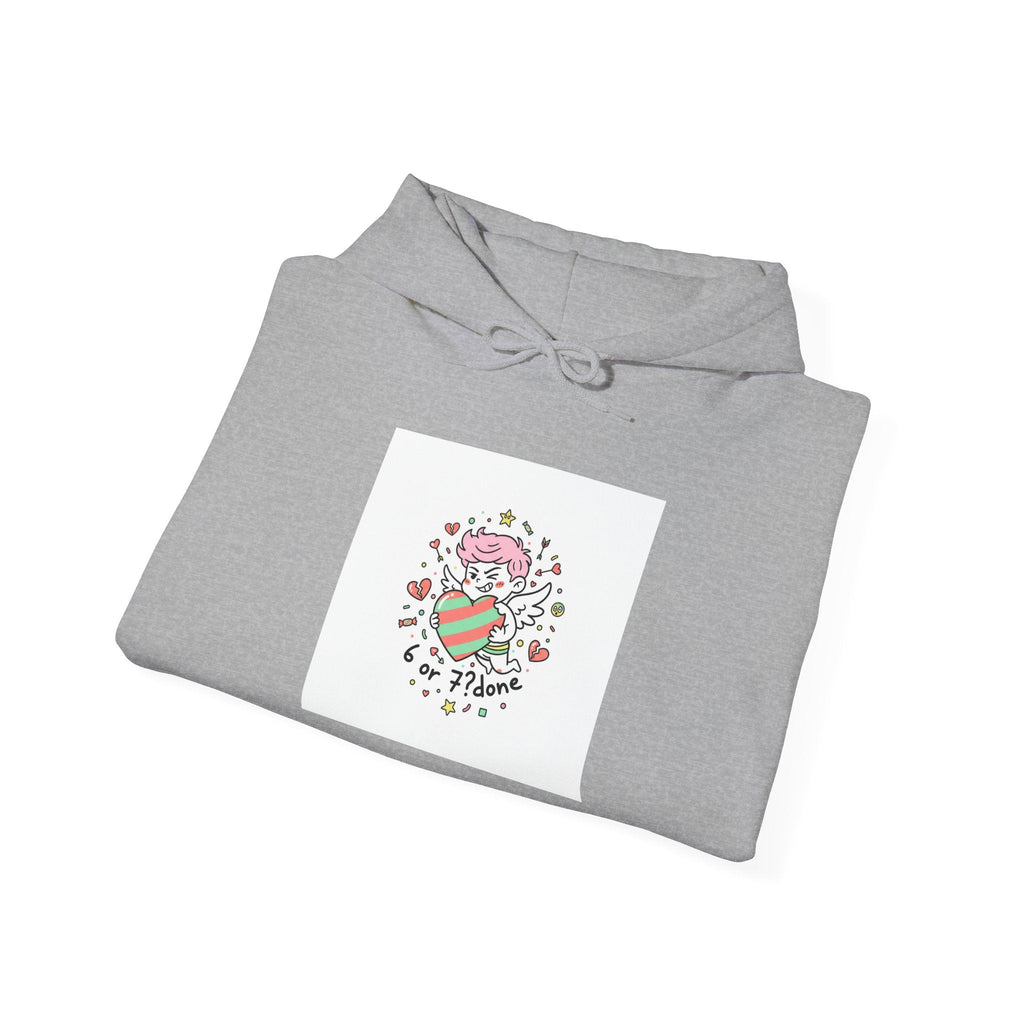 6 7 Weird Cupid Crewneck | Viral Valentine's Sweatshirt | Funny Quirky Love