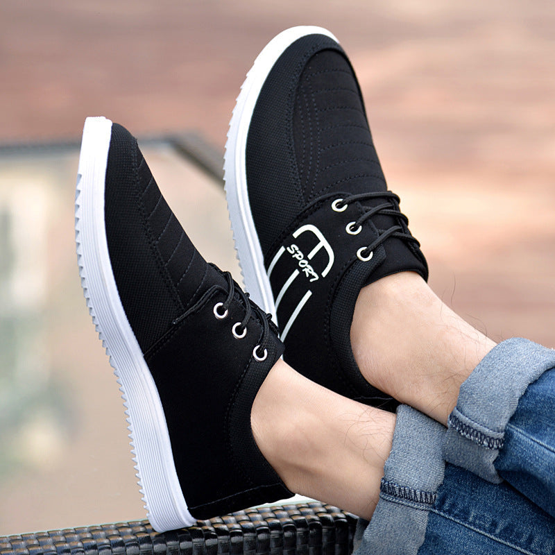 New autumn air shoes men's casual shoes sneakers slip Korean fashion shoes