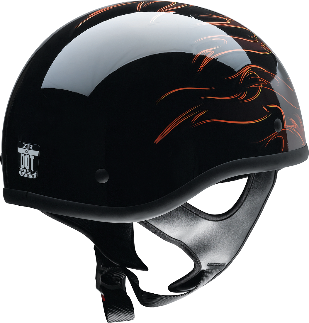 Z1R, Z1R CC Beanie Helmet - Hellfire Orange - Extra Small, Part Number 0103-1345