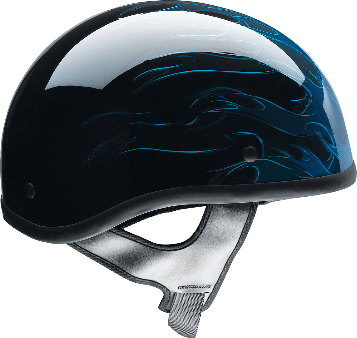 Z1R, Z1R CC Beanie Helmet - Hellfire Blue, Medium - Part Number 0103-1333