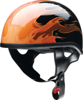 Z1R, Z1R CC Beanie Helmet Hellfire Orange 3XL - Injection-Molded Polycarbonate Shell with D-Ring Closure