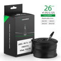 ROCKBROS 26'/27.5'X1.95/2.125 Mountain Bike Inner Tube 48mm Presta/Schrader Valve High Self Sealing Butyl Rubber