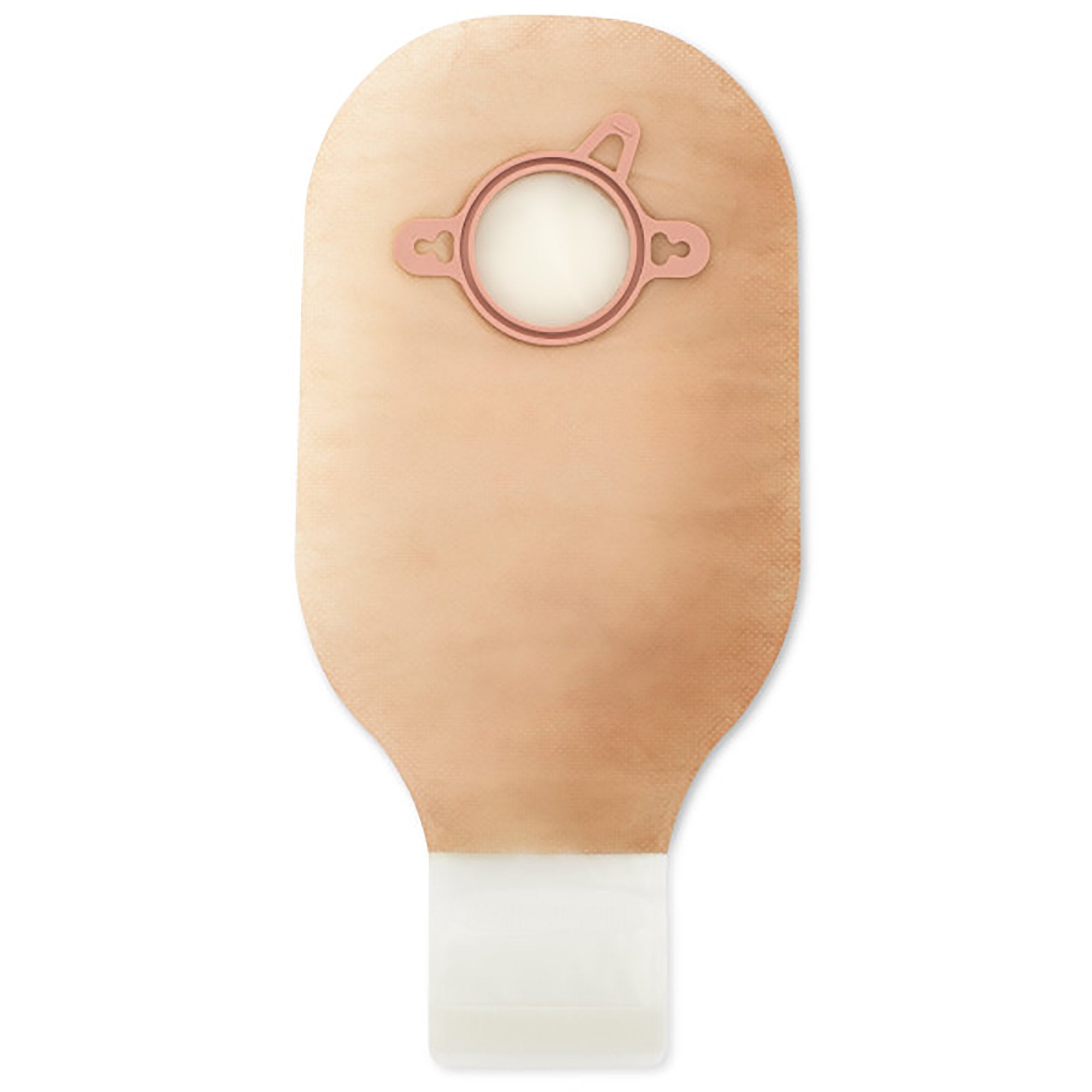 New Image™ 18003 Two-Piece Ultra Clear Ostomy Pouch, Pre-cut to Fit 57 mm, Red 18003