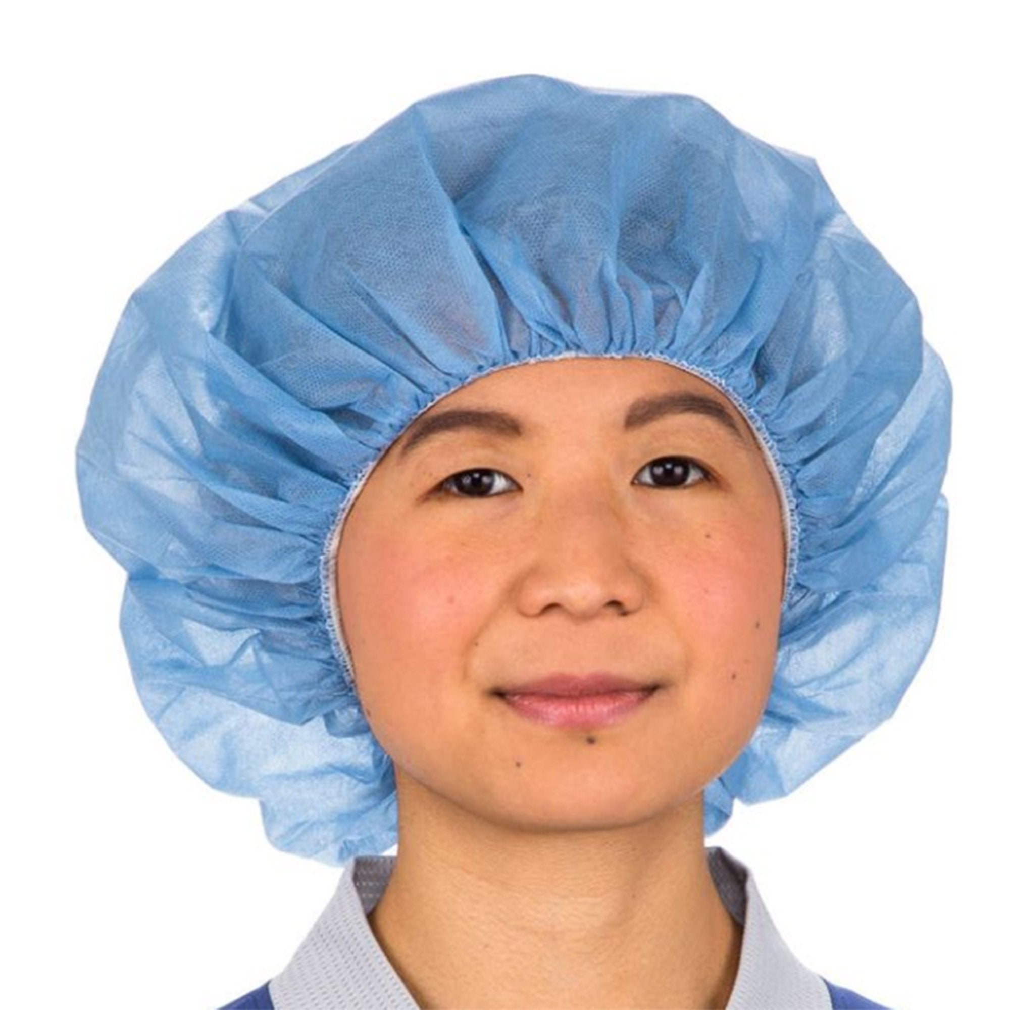 Cardinal Health Blue Bouffant Cap, 24 in. B24HD
