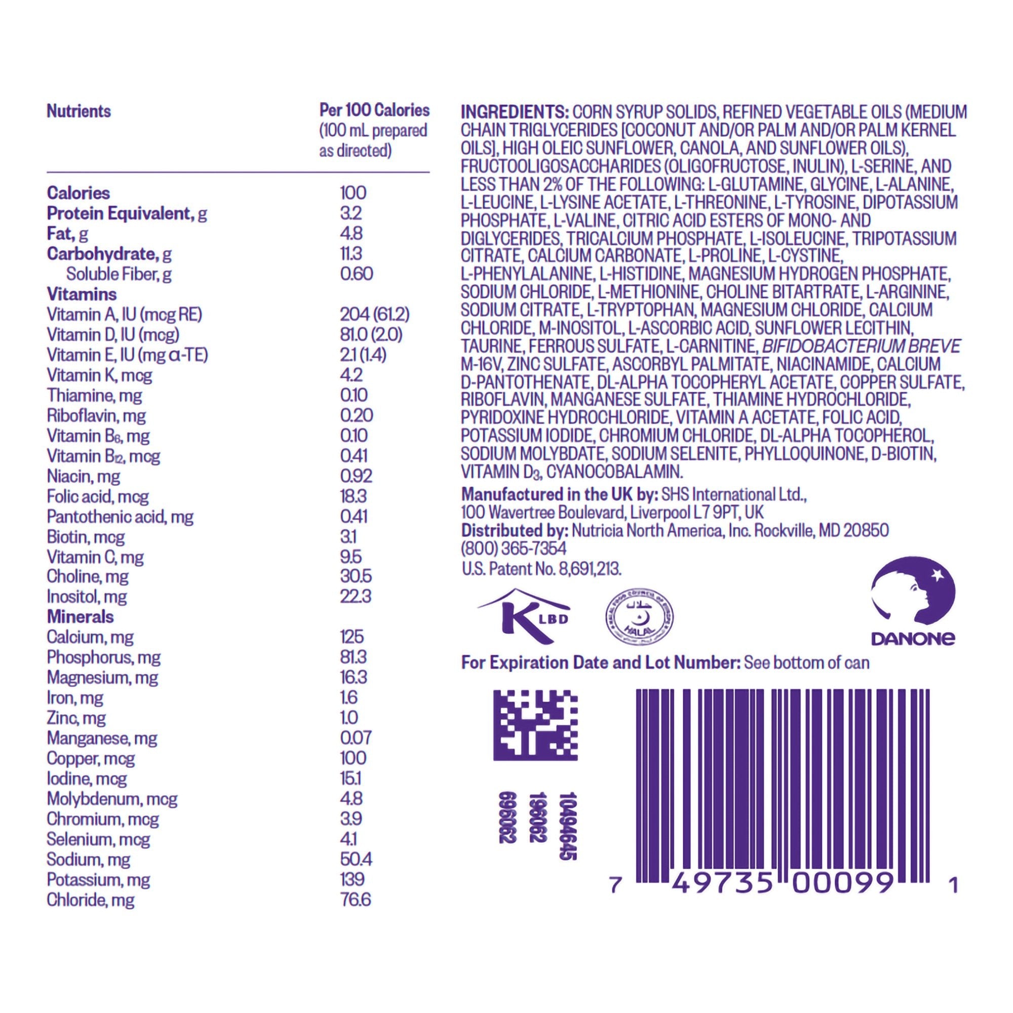Neocate® Syneo® Junior Hypoallergenic Amino Acid–Based Formula, 14.1-ounce can 196062