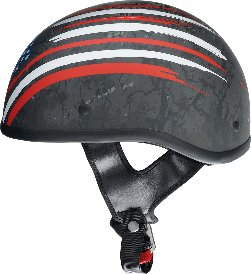 Z1R, Z1R CC Beanie Helmet Justice Model - Large, Black/Red/White/Blue - Part 0103-1406