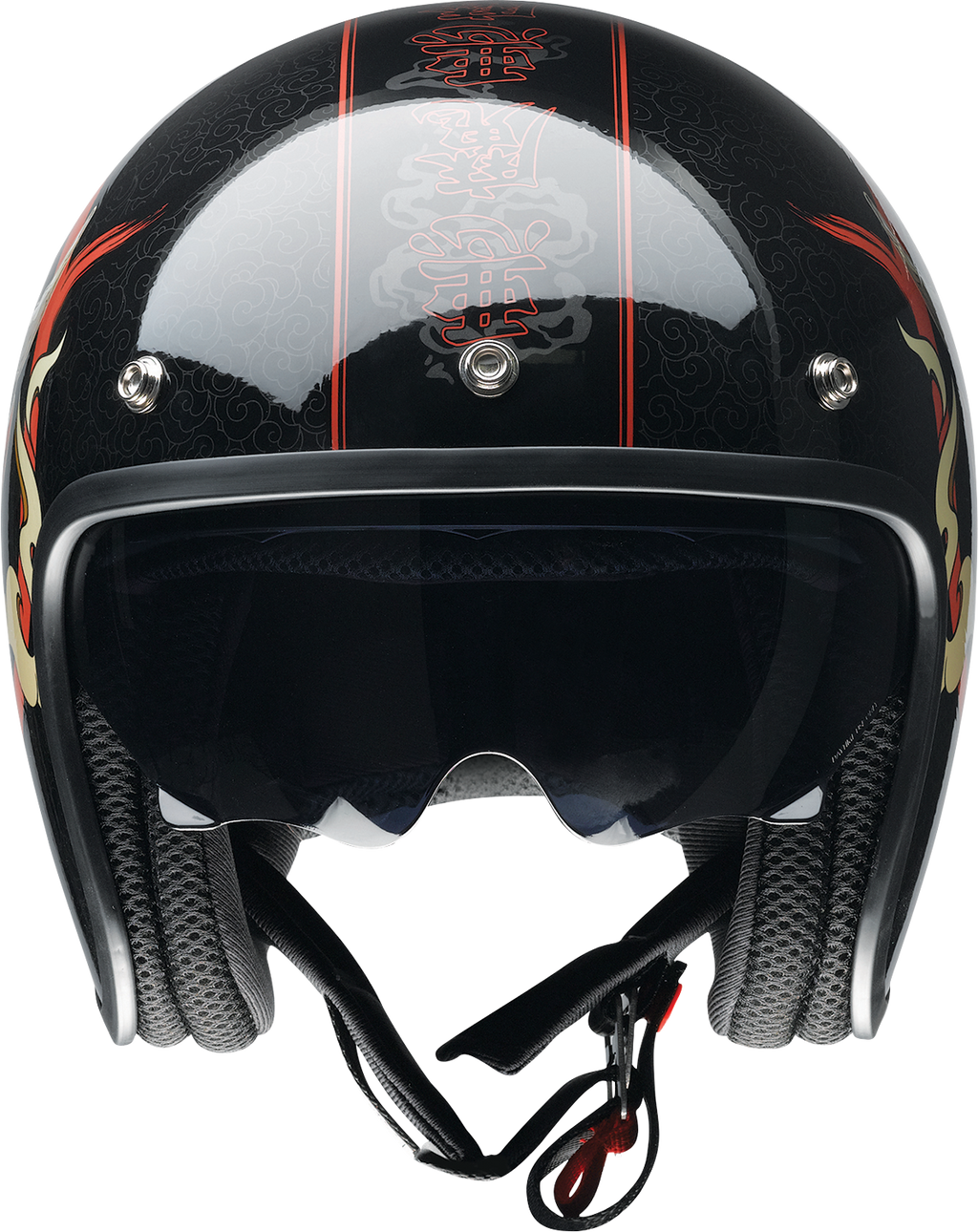 Z1R, Z1R Saturn Helmet - Devilish Gloss Black/Red, Small (Part No. 0104-2877)