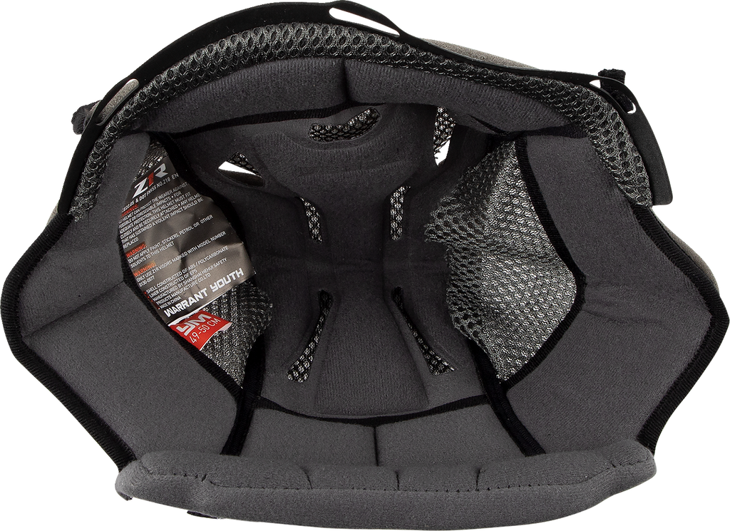 Z1R, Z1R Youth Warrant Helmet Liner - Medium - 12 mm (Part Number 0134-2965)