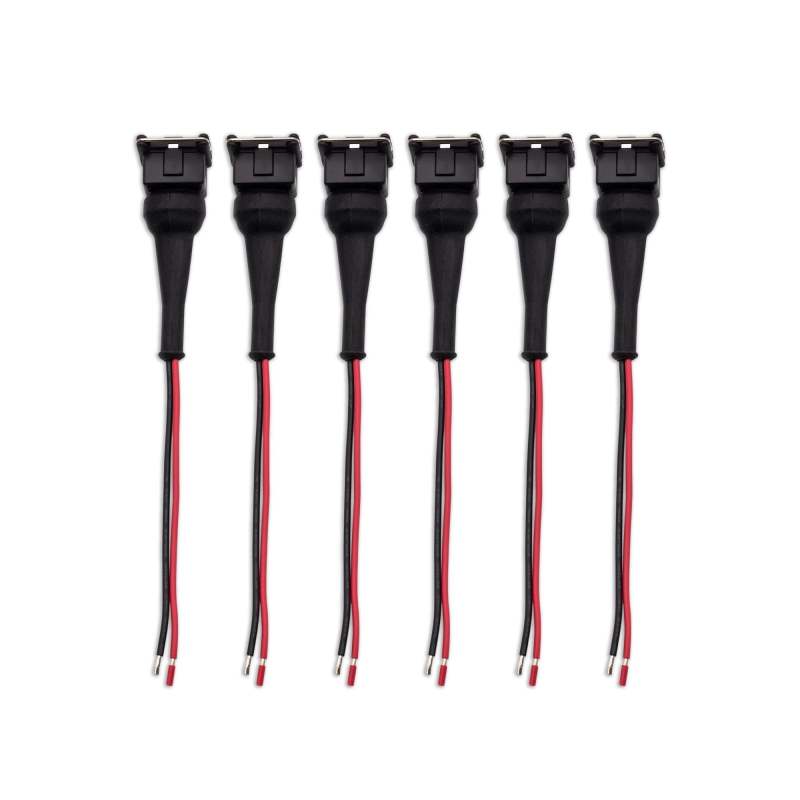 BLOX Racing Injector Pigtail Ev1 Female - Set Of 6 BXFU-00602-EV1-6