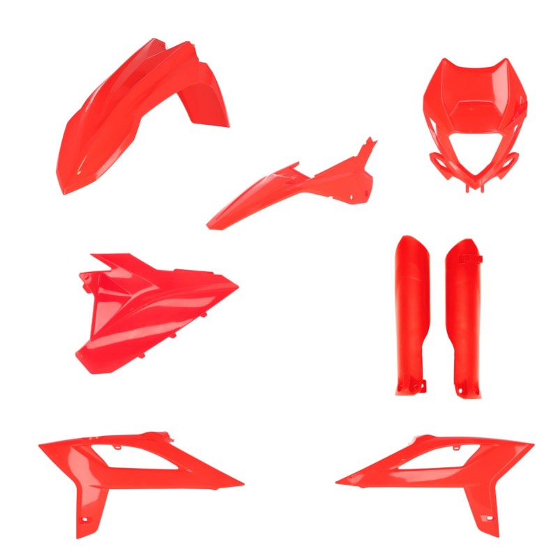 Acerbis 20-22 Beta RR/RC Full Plastic Kit - Original 22 - Red 2936260145