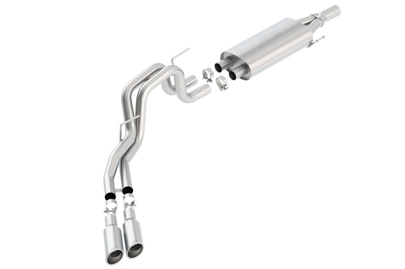 Borla 10-14 Ford F-150 SVT Raptor 6.2L-8cyl SS Catback Exhaust 140383