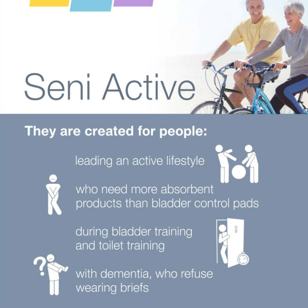 Seni® Active Super Plus Overnight Heavy Absorbent Underwear, 2X-Large S-2X12-AP1