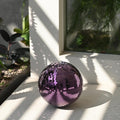 Yescom Purple Mirror Ball for Mardi Gras Awards Ceremonies