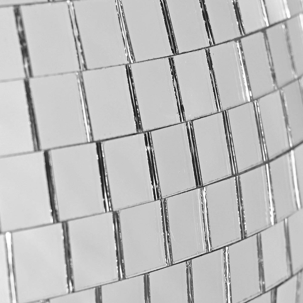 Yescom Silver Mirror Ball for 70s/80s Disco Parties Fashion Runway