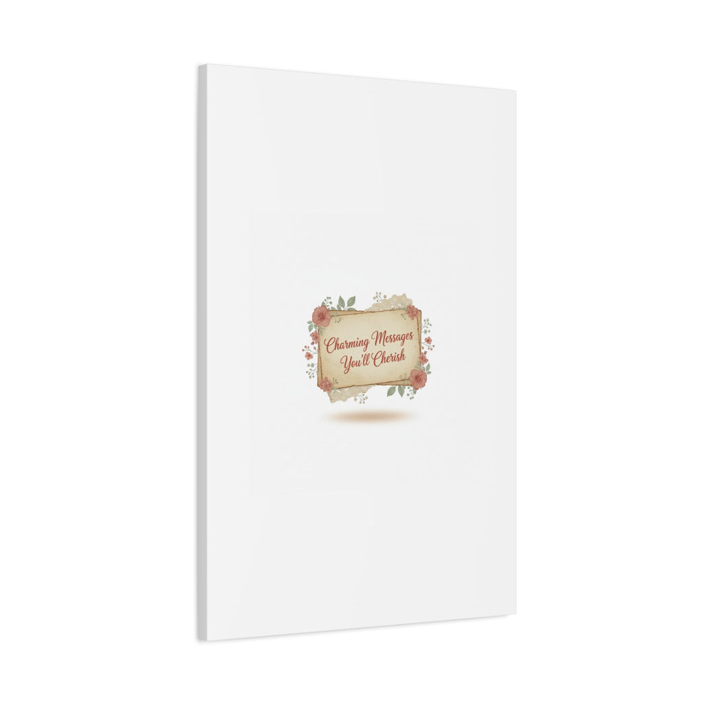 Love Letter Collage Canvas, Vintage Letter Art, Wax Seal Romance Print