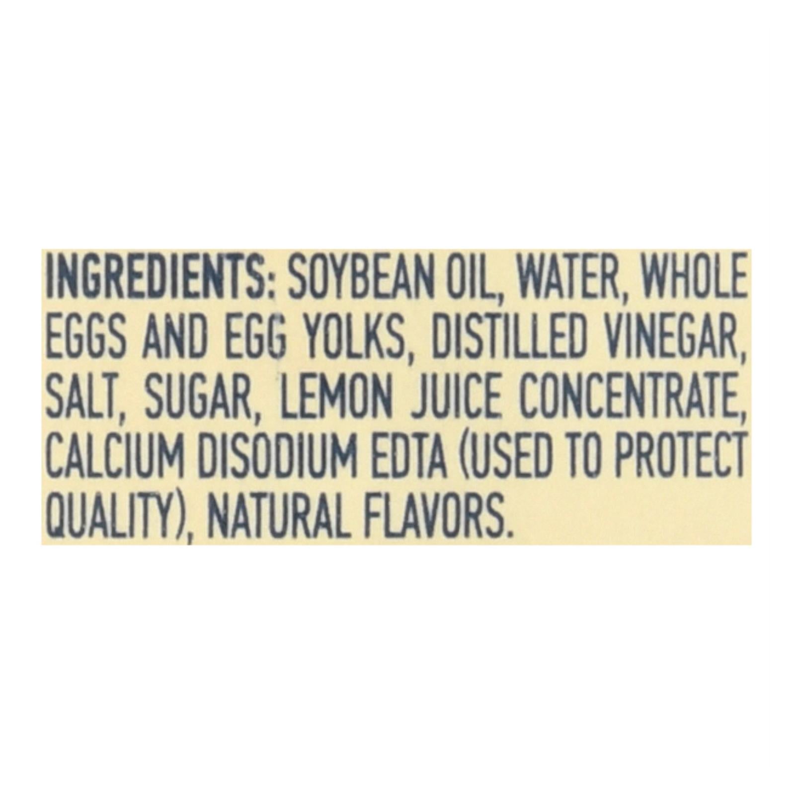 Hellmann's Real Mayonnaise 15 oz (Case of 12) – Gluten-Free with Cage-Free Eggs