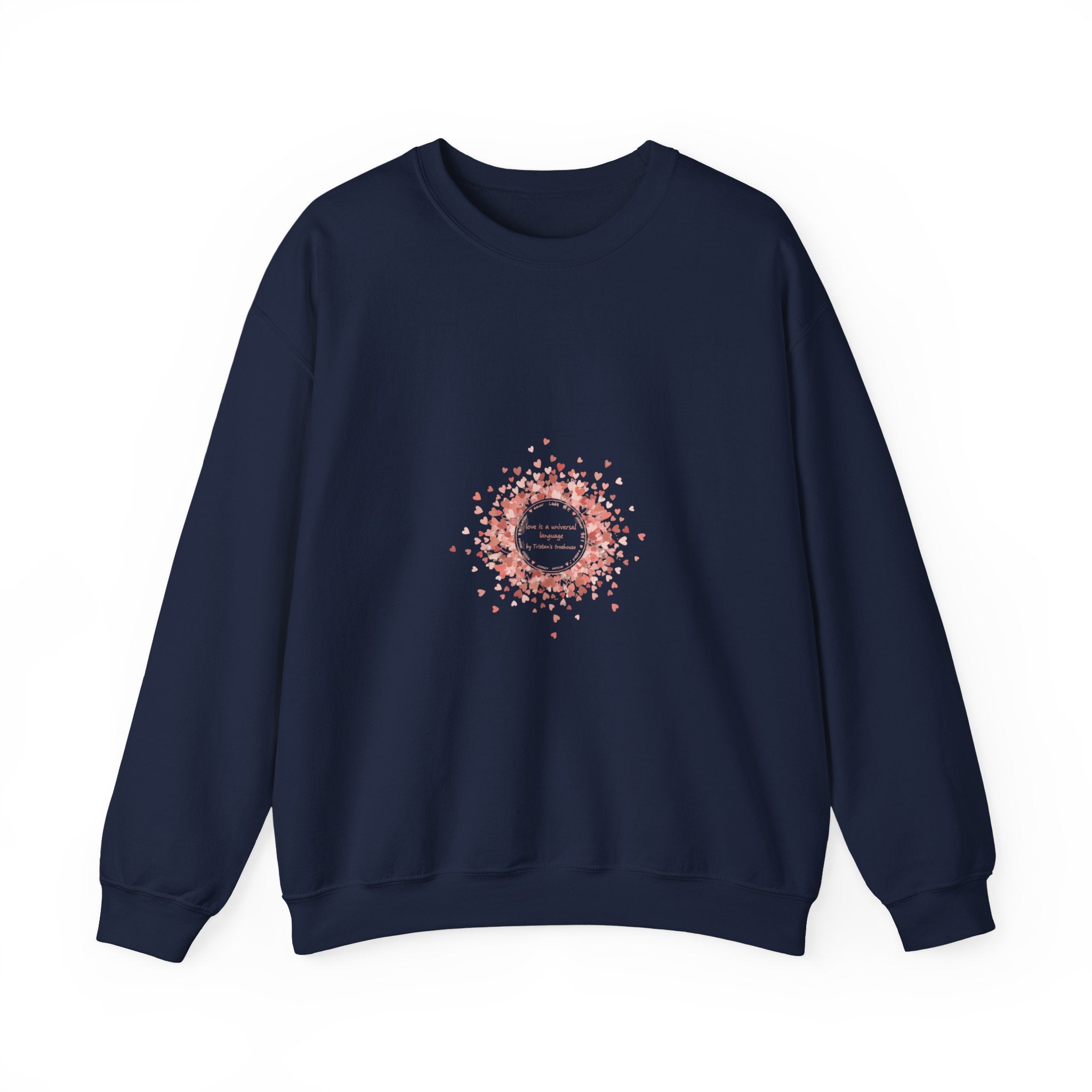 Tiny Heart Confetti Crewneck Sweatshirt | tiny heart design, valentine doodle