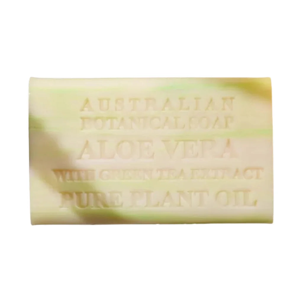 Australian Botanical Soap - Aloe Vera Bar Soap, 6.6 oz - Gentle Skin Cleanser