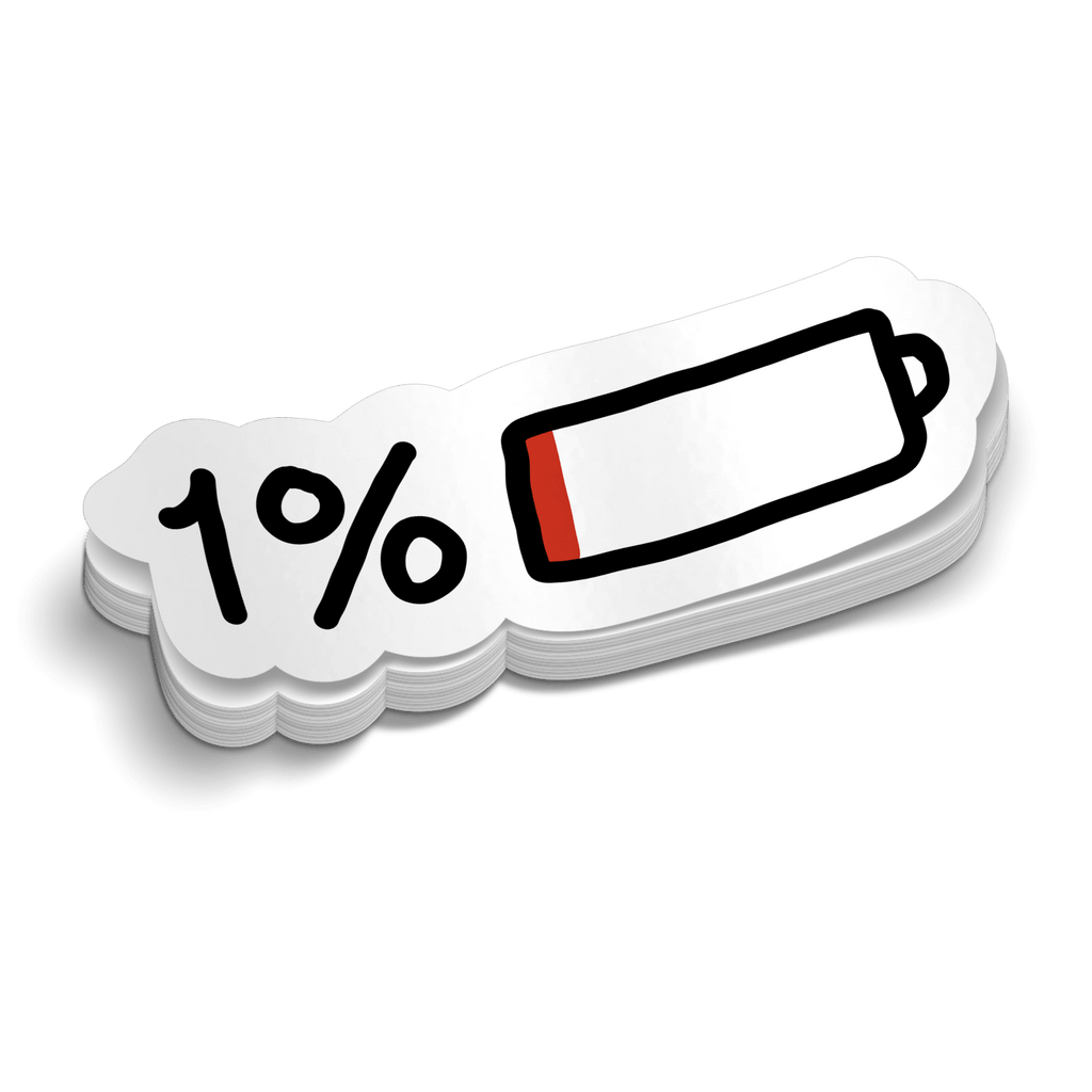 1% - Hard Hat Decal