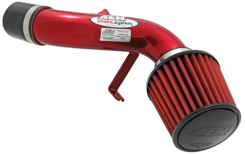 AEM Induction AEM 03-04 Corolla CE/LE/S Red Short Ram Intake 22-469R
