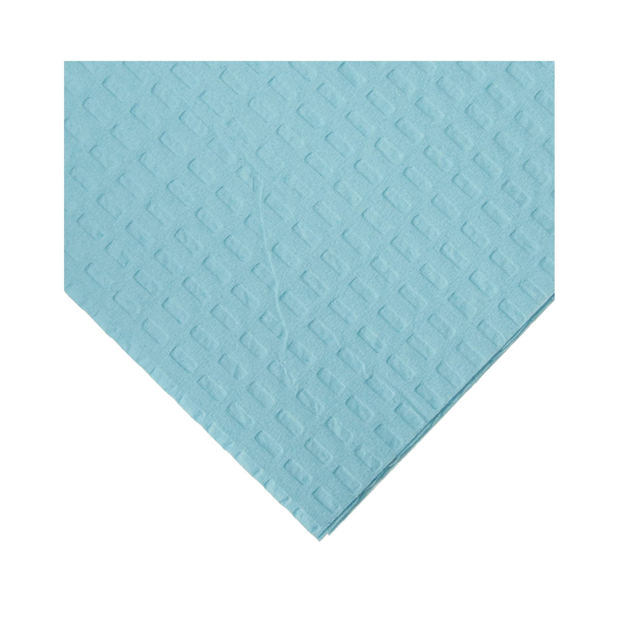 Tidi® Choice Nonsterile Blue Procedure Towel, 13 x 18 Inch 917463
