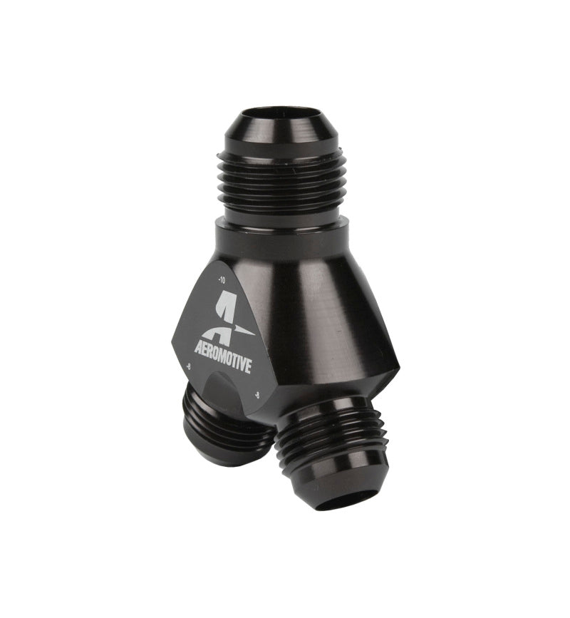 Aeromotive Y-Block, -10 to (2)-08