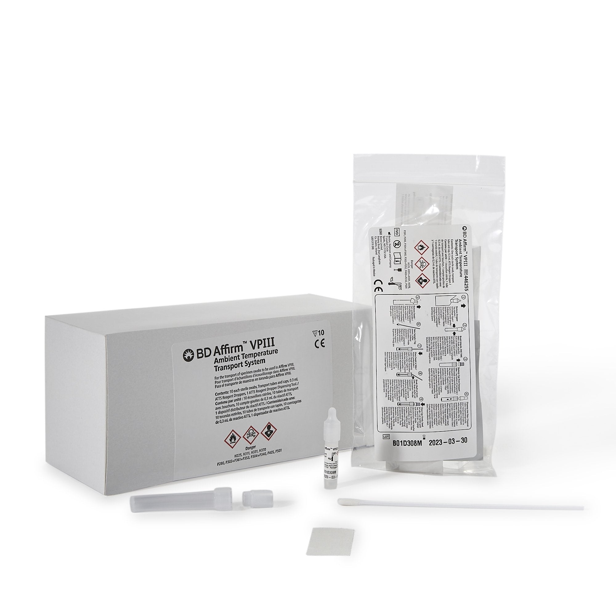 BD Affirm™ VPIII Ambient Temperature Transport System 446255