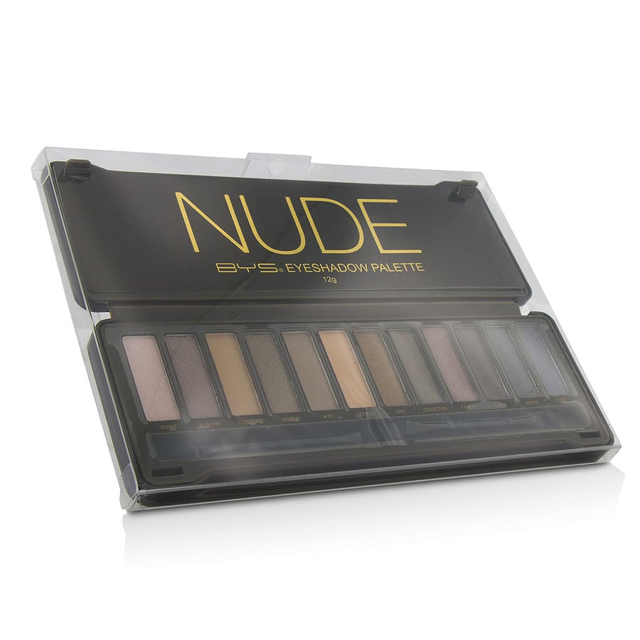 Bys Eyeshadow Palette (12x Eyeshadow, 2x Applicator) - Nude  --12g/0.42oz By Bys