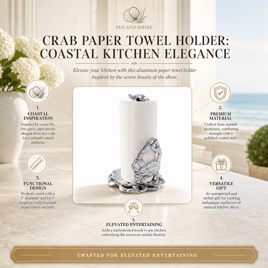Crab Paper Towel Holder