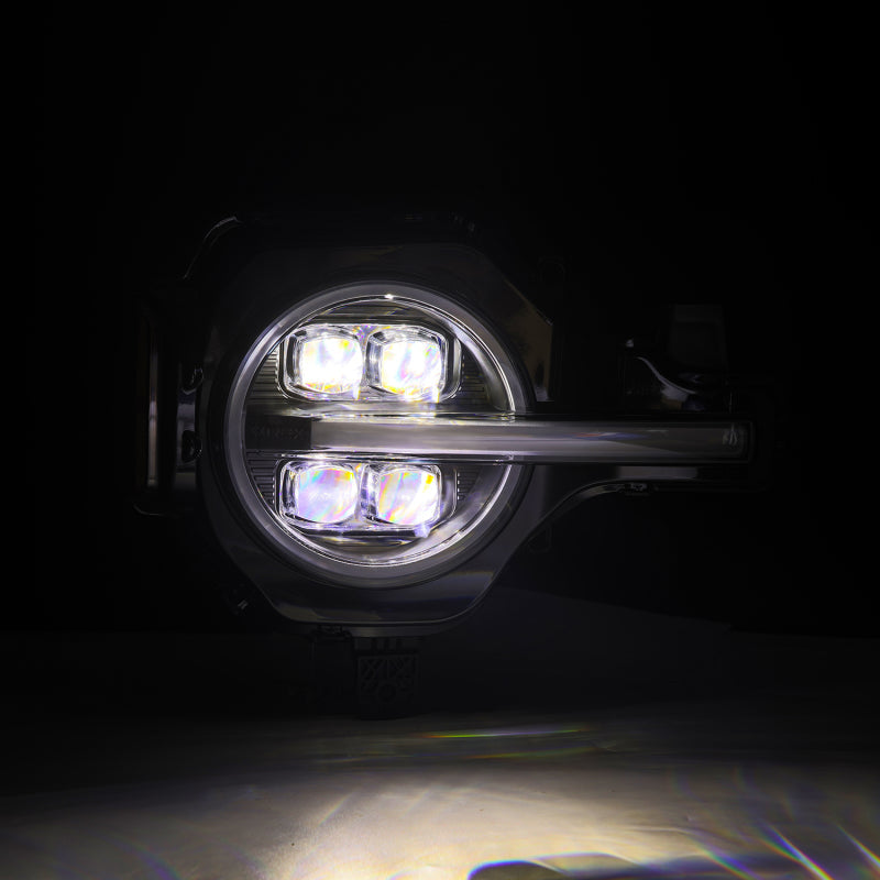 AlphaRex 21-23 Ford Bronco NOVA LED Projector Headlights Black 880260 *Discontinued