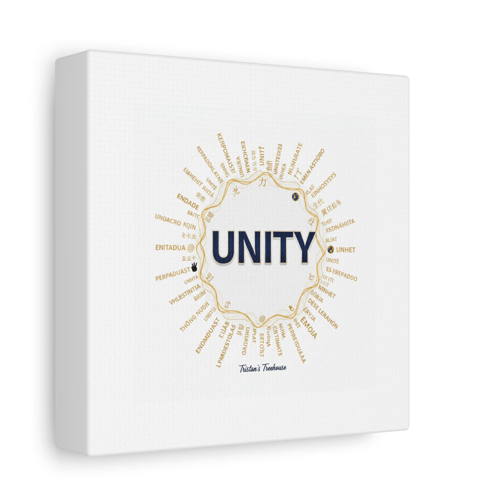UNITY Canvas, Matte Stretched 1.25" | Dry January sober curious decor