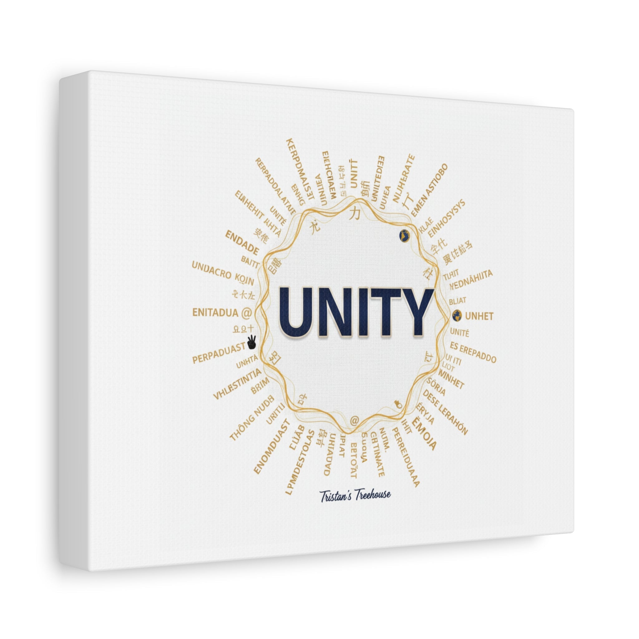 UNITY Canvas, Matte Stretched 1.25" | Dry January sober curious decor