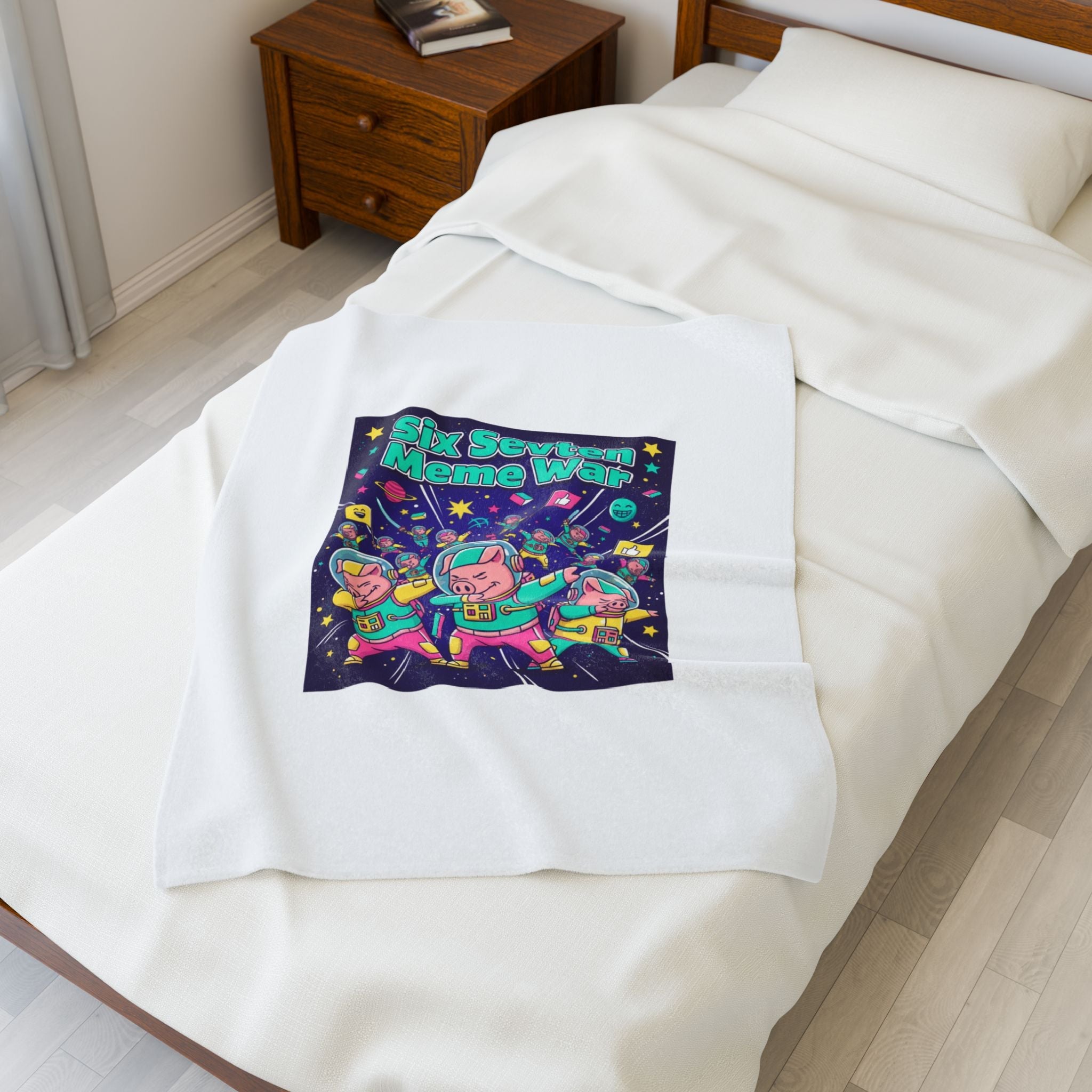 Six Sevven Meme War Blanket – Nissspelled on Purpose 😏