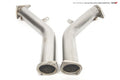 AMS Performance 2016+ Infiniti Q50 / 2017+ Infiniti Q60 Alpha Catless Lower Downpipe Kit ALP.28.05.0001-1