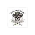 Honor Among Outlaws Sticker | Western Skull Art, Gothic Americana