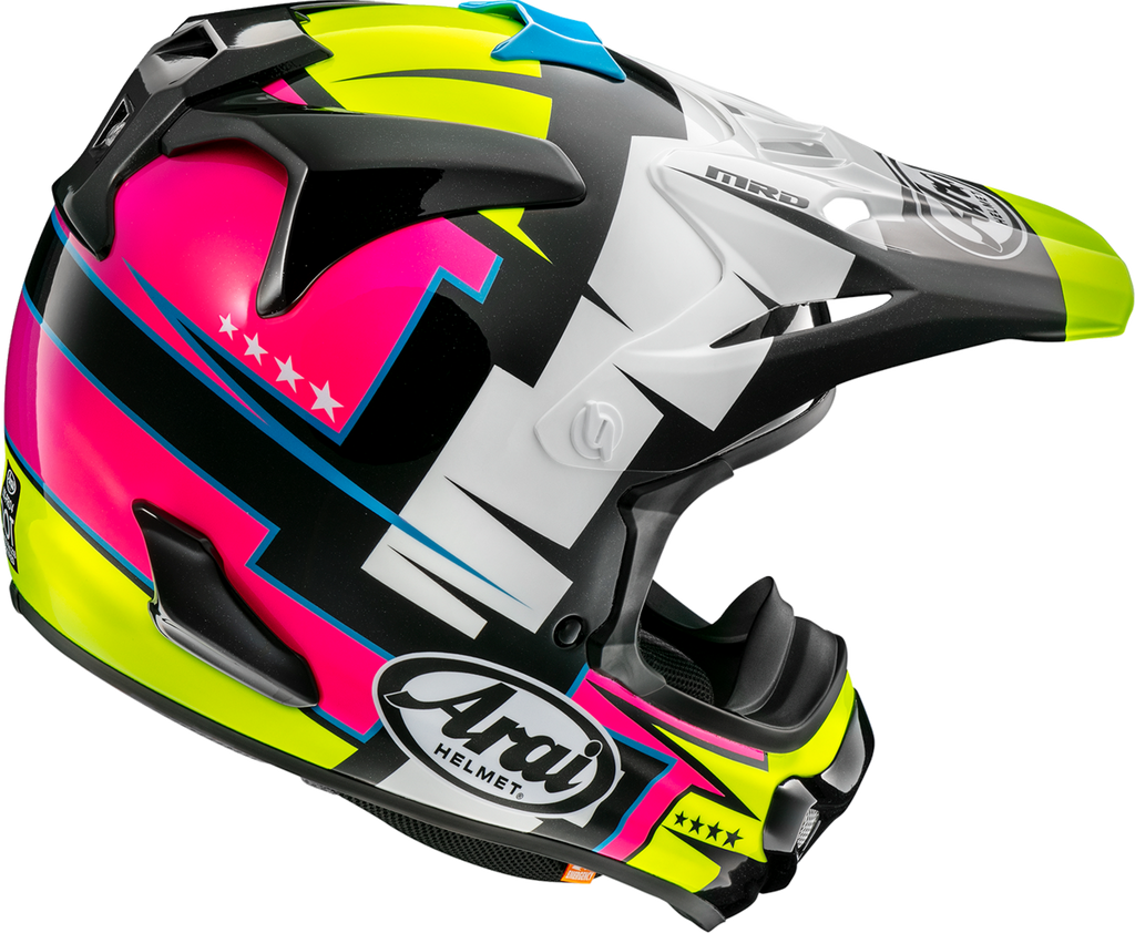ARAI HELMETS, ARAI Helmets VX-Pro4 Battle Yellow Helmet - Extra Large (XL) by ARAI Helmets Part 0110-8720