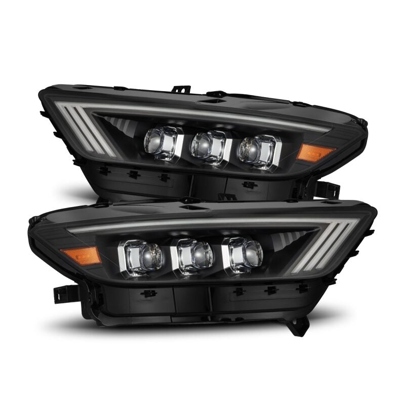 AlphaRex 15-17 Ford Mustang NOVA Series LED Projector Headlights Blk 880144 *Discontinued
