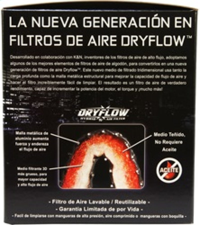 AEM Induction AEM 5.5in Base OD x 4.75in Top OD x 5in Height Conical DryFlow Air Filter 21-202DOSK
