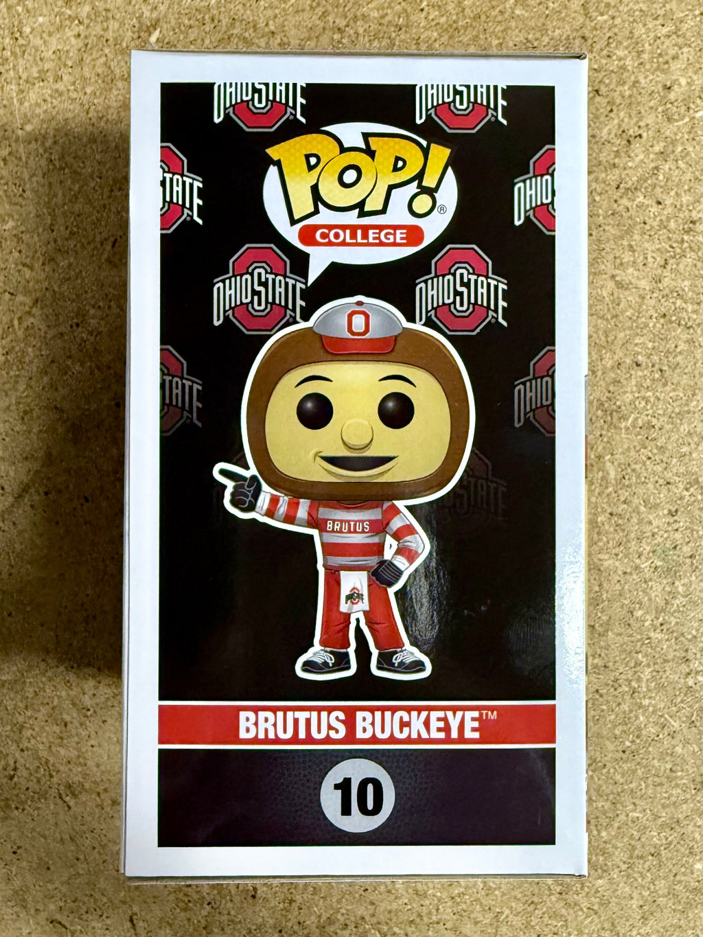 Cam Heyward Signed Defensive Line Ohio State Funko Pop! #10 With JSA COA