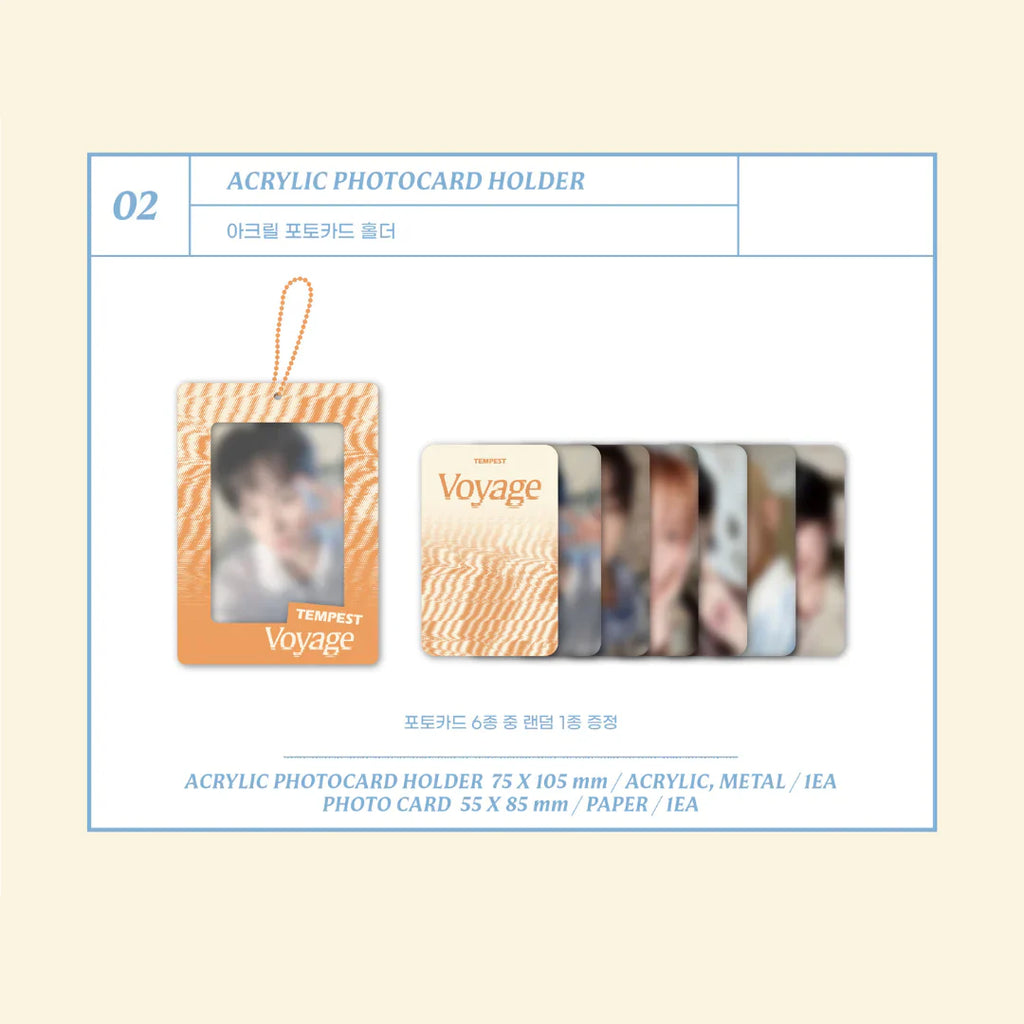Tempest Official MD - Voyage 5th Mini Album